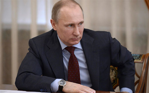 Tổng thống Nga Vladimir Putin.<br>
