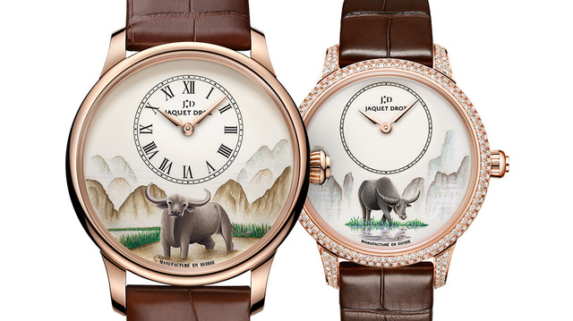 Jaquet Droz giới thiệu phiên bản đồng hồ giới hạn cho năm Tân Sửu - Ảnh 1.