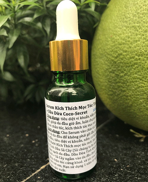 SERUM KÍCH THÍCH MỌC TÓC: Từ thiên nhiên 100% - Ảnh 1.