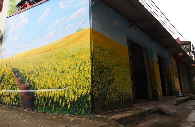 Về Chử Xá check in cùng tranh tường vẽ sản vật nông nghiệp - Ảnh 4.