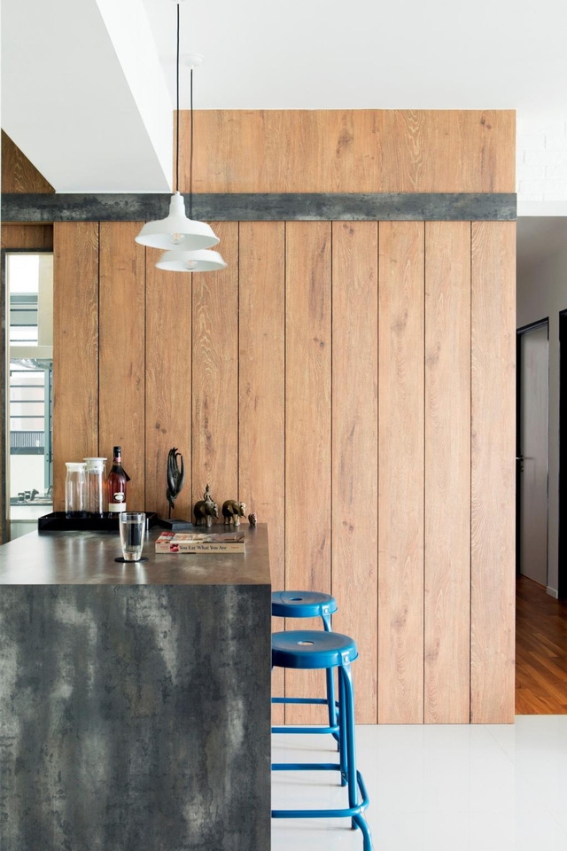 Căn hộ của những vách ngăn duyên dáng - Ảnh 5.