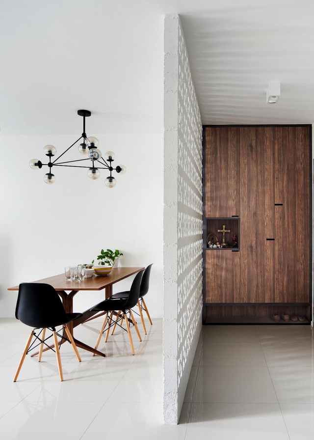 Căn hộ của những vách ngăn duyên dáng - Ảnh 3.