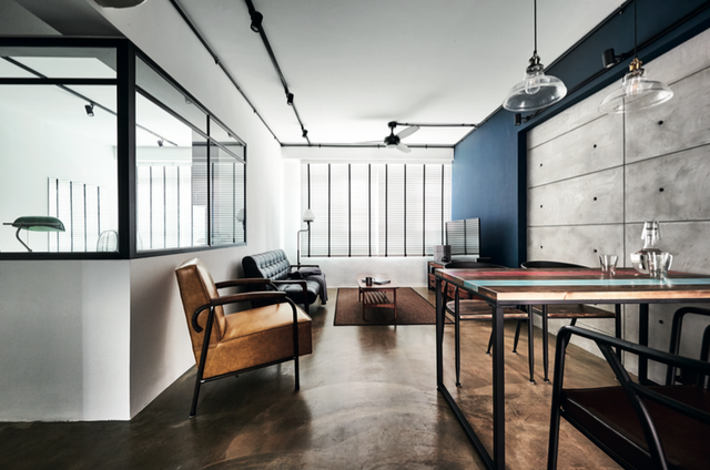 Biến tấu phong cách công nghiệp cho căn hộ chung cư nhỏ - Ảnh 2.