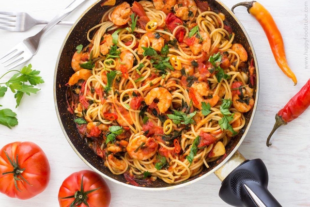 Nhanh gọn món Spaghetti cho ngày cuối tuần - Ảnh 1.