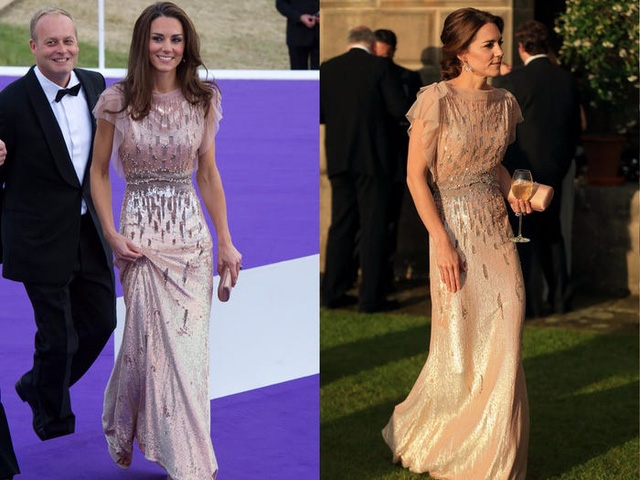 Những trang phục được Kate Middleton mặc lại nhiều lần - Ảnh 5.