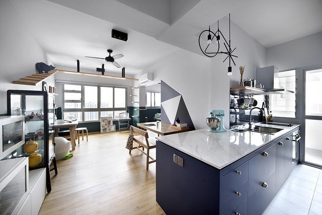 10 không gian hiện đại được décor với quạt trần - Ảnh 5.