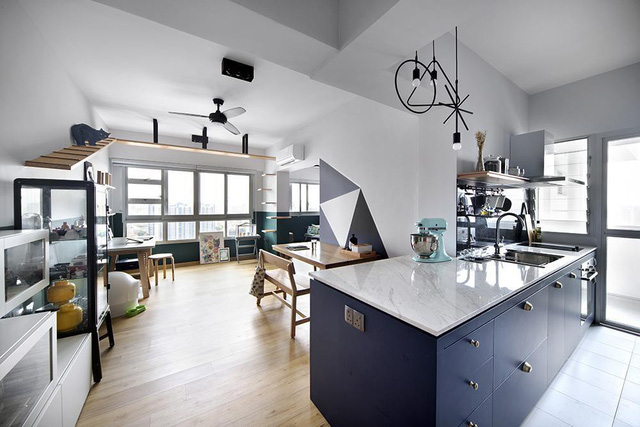 10 không gian hiện đại được décor với quạt trần - Ảnh 5.