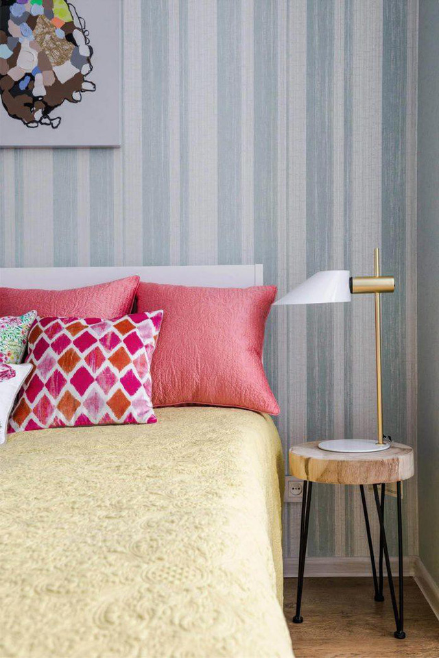 Xám và vàng trong căn hộ 3 phòng ngủ - Ảnh 7.