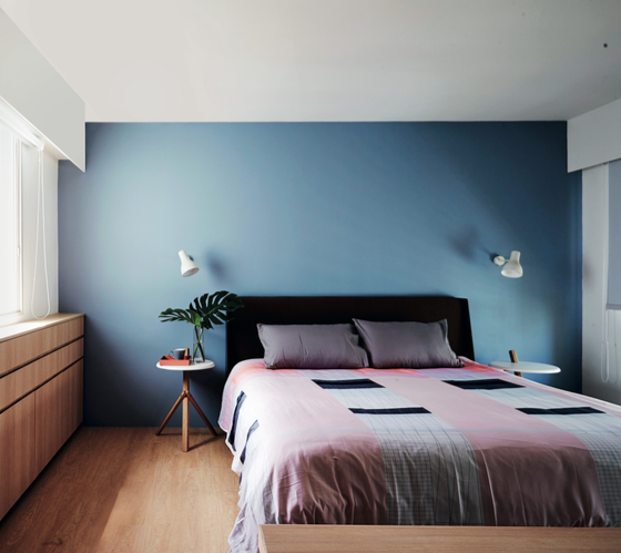 Ngôi nhà với những mảng tường màu xanh - Ảnh 6.