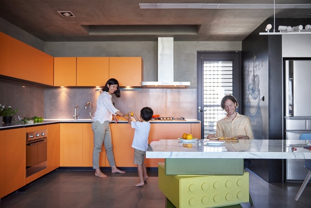 Căn hộ vui tươi lấy cảm hứng từ Lego - Ảnh 1.