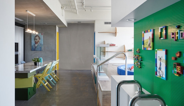 Căn hộ vui tươi lấy cảm hứng từ Lego - Ảnh 2.