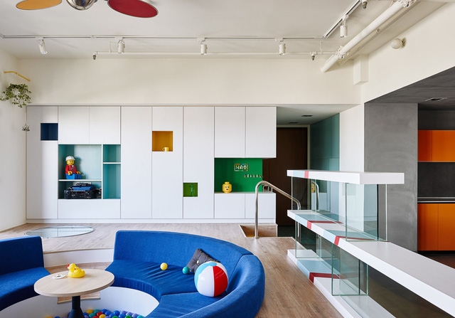 Căn hộ vui tươi lấy cảm hứng từ Lego - Ảnh 3.