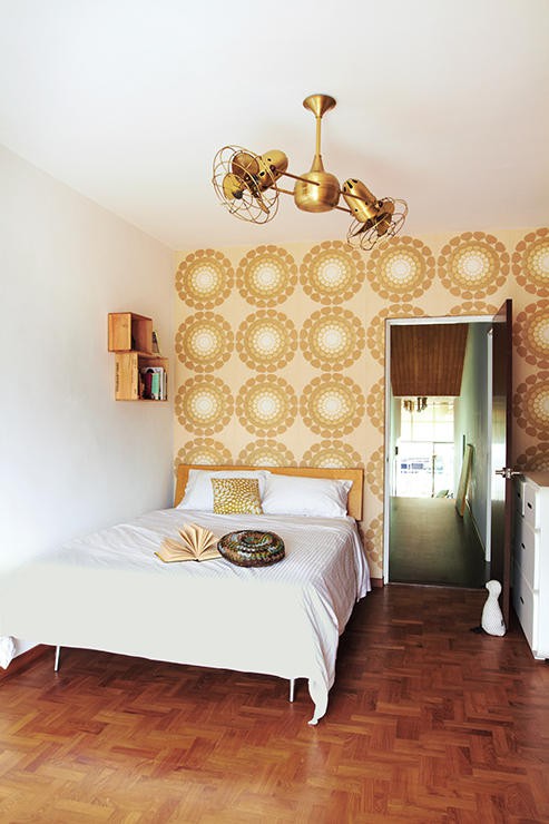 Căn hộ nhỏ phong cách với decal dán tường - Ảnh 6.