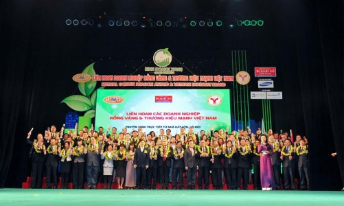 Liên hoan Doanh nghiệp Rồng Vàng và Thương hiệu mạnh Việt Nam