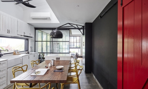 Nhà nghỉ cuối tuần mang phong cách thuộc địa thanh lịch