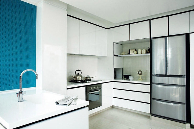 Căn hộ màu trắng mang cảm hứng đồng quê - Ảnh 6.