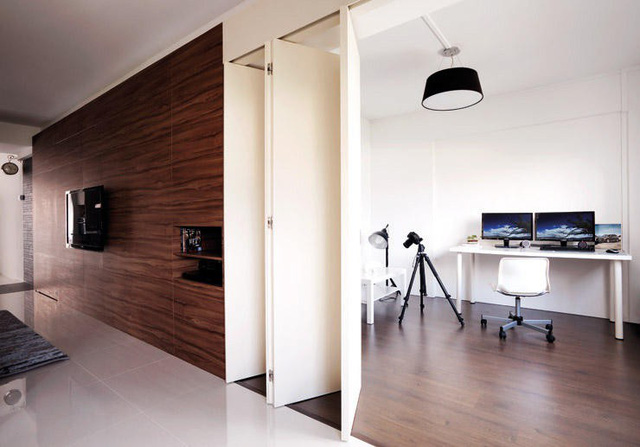 Căn hộ không gian mở vuông vắn - Ảnh 2.