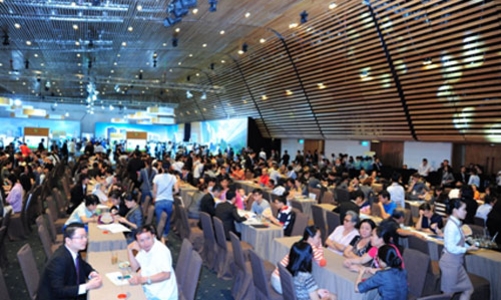 Triển lãm Novaland thu hút hàng nghìn khách tại Tp.HCM