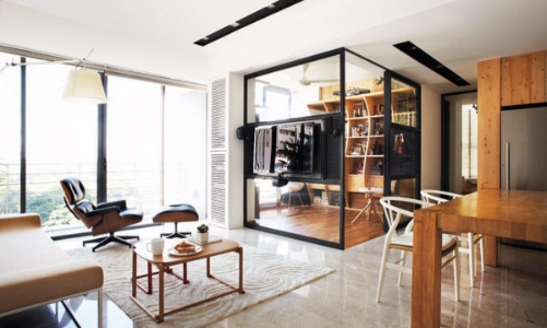 Căn hộ vách kính ấn tượng