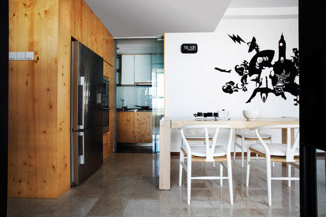 Căn hộ vách kính ấn tượng - Ảnh 5.