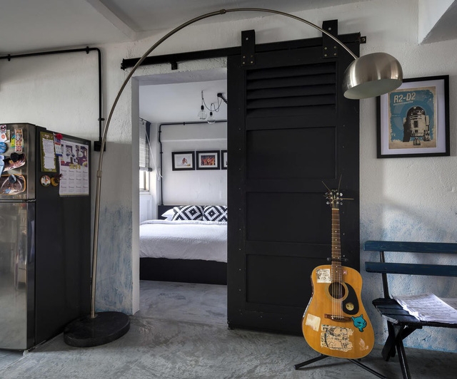 Căn hộ độc thân mang phong cách công nghiệp độc đáo - Ảnh 3.