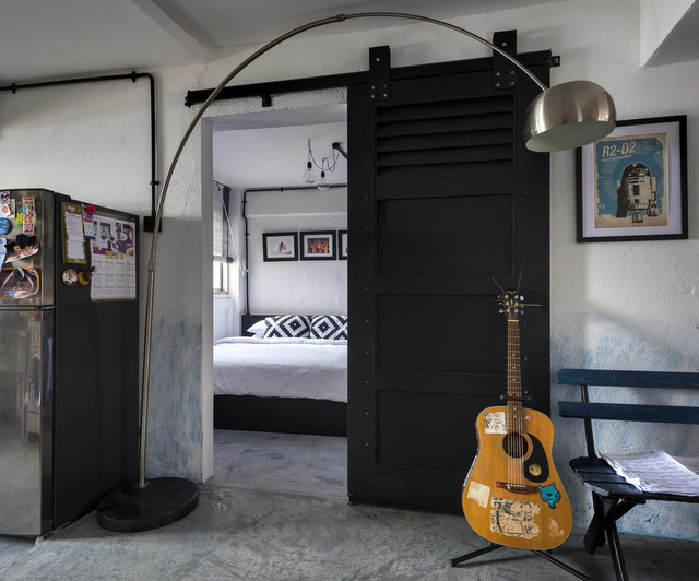 Căn hộ độc thân mang phong cách công nghiệp độc đáo - Ảnh 3.