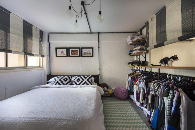 Căn hộ độc thân mang phong cách công nghiệp độc đáo - Ảnh 4.