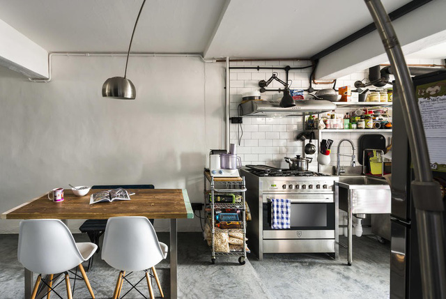 Căn hộ độc thân mang phong cách công nghiệp độc đáo - Ảnh 5.