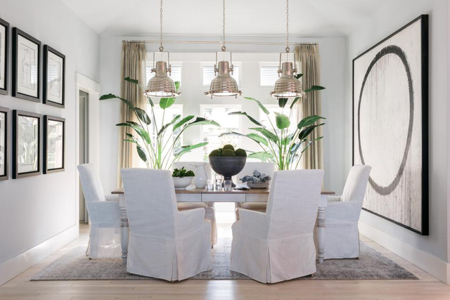 30 ý tưởng trang trí phòng ăn đẹp mắt - Ảnh 9.