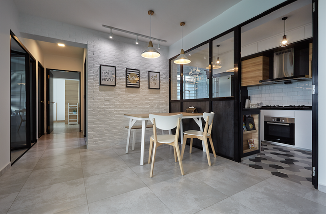 Vách kính cho căn bếp mở - Ảnh 3.