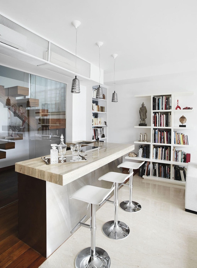 Căn hộ penthouse phủ kín bởi các tác phẩm nghệ thuật - Ảnh 4.