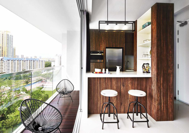 Căn hộ nhỏ đơn sắc và nhiều hoài niệm - Ảnh 1.