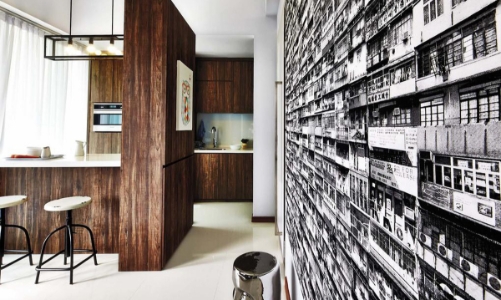 Căn hộ nhỏ đơn sắc và nhiều hoài niệm