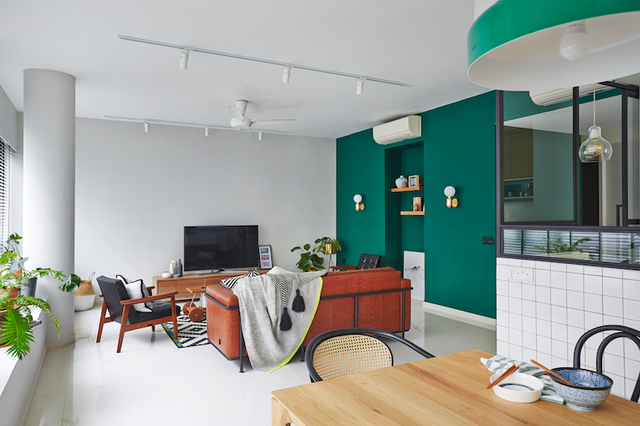 Lắp đèn ray trần cho phòng khách - Ảnh 2.