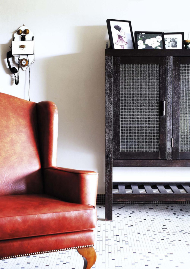 Ngôi nhà 2 tầng nhỏ xinh mang phong cách retro - Ảnh 3.