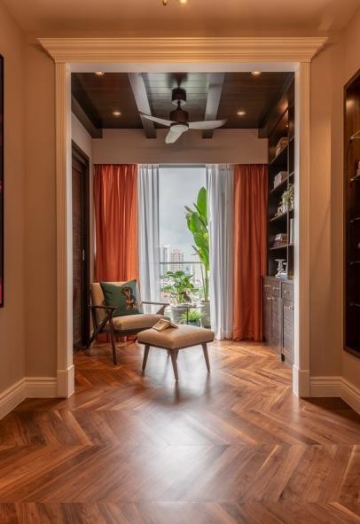 Vẻ đẹp Đông Dương trong căn hộ hiện đại - Ảnh 5.