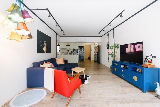 Ngôi nhà nhiều màu sắc và vô cùng thú vị - Ảnh 2.