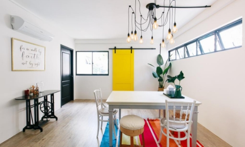 Ngôi nhà nhiều màu sắc và vô cùng thú vị