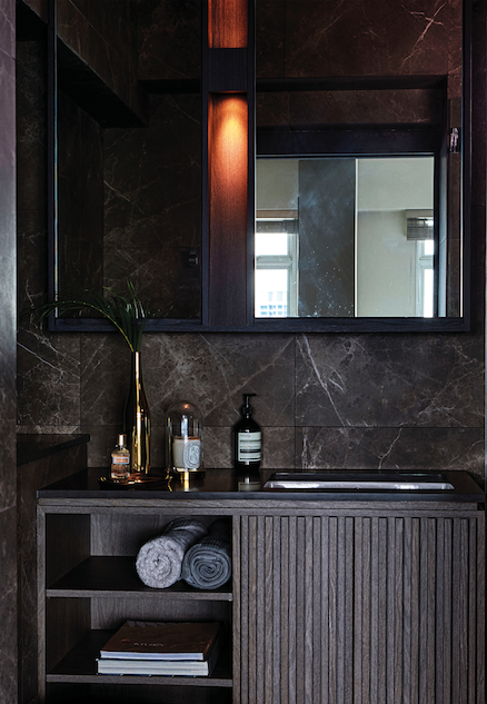 Bí quyết để có một phòng tắm màu đen ấn tượng - Ảnh 6.