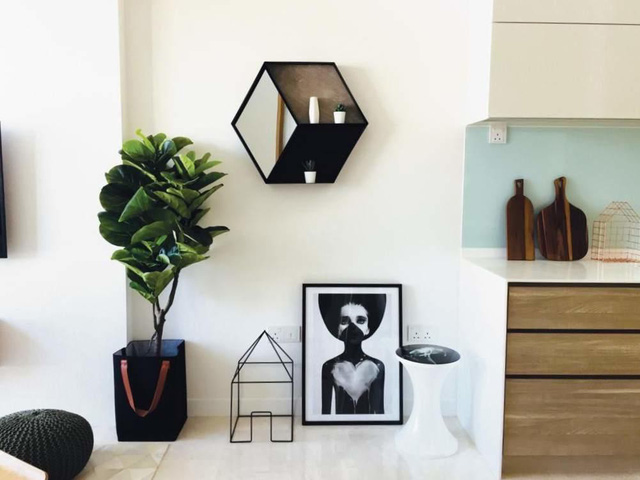 Căn hộ nhỏ vẫn có thể rất đẹp và chất - Ảnh 2.