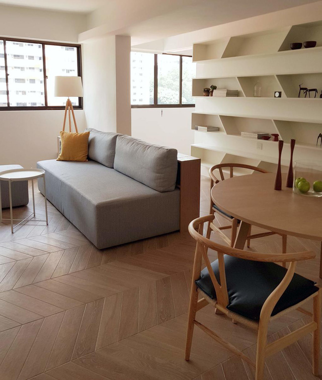 Căn hộ chung cư đơn giản mà thanh lịch - Ảnh 2.