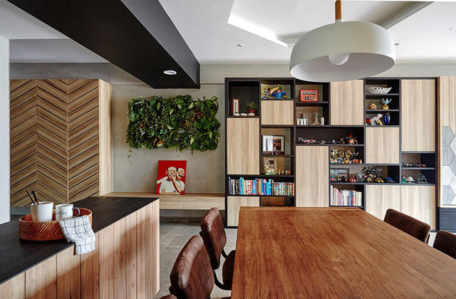 8 ý tưởng cho mảng tường treo TV - Ảnh 2.