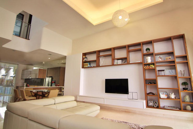 8 ý tưởng cho mảng tường treo TV - Ảnh 5.