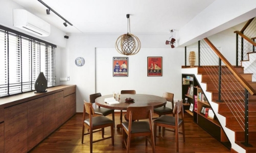 Nên làm gì để tận dụng khoảng trống dưới cầu thang?