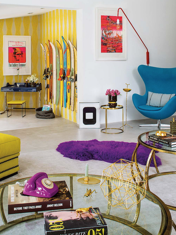 Ngôi nhà sắc màu mang phong cách thập niên 60 - Ảnh 4.