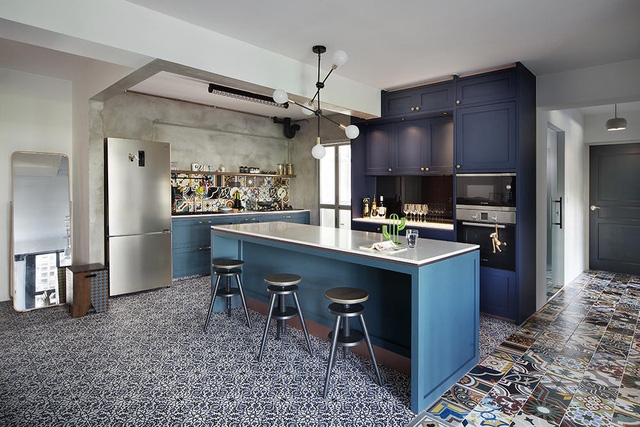 Chọn gạch ốp tường cho gian bếp hiện đại - Ảnh 9.