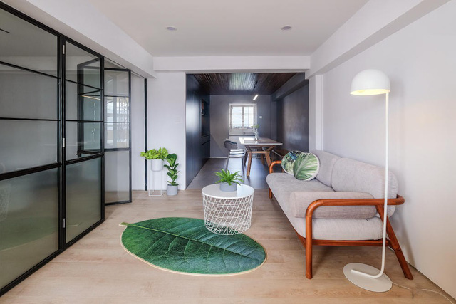 Căn hộ nhỏ tiện nghi và tinh tế sau khi cải tạo - Ảnh 4.