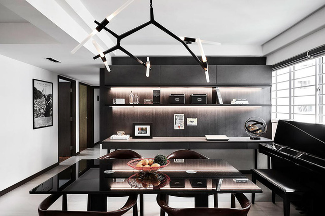 Căn hộ hiện đại với vẻ đẹp lạnh lùng - Ảnh 1.