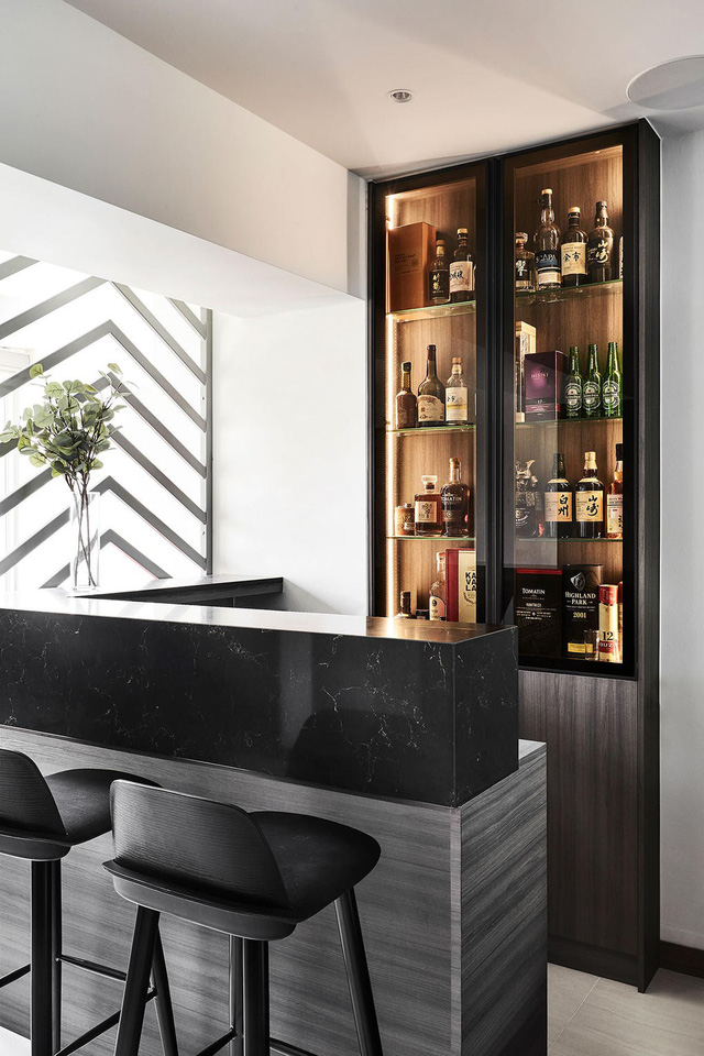 Căn hộ hiện đại với vẻ đẹp lạnh lùng - Ảnh 2.