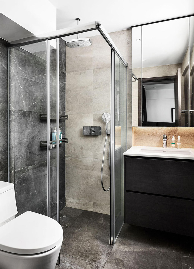 Căn hộ hiện đại với vẻ đẹp lạnh lùng - Ảnh 8.